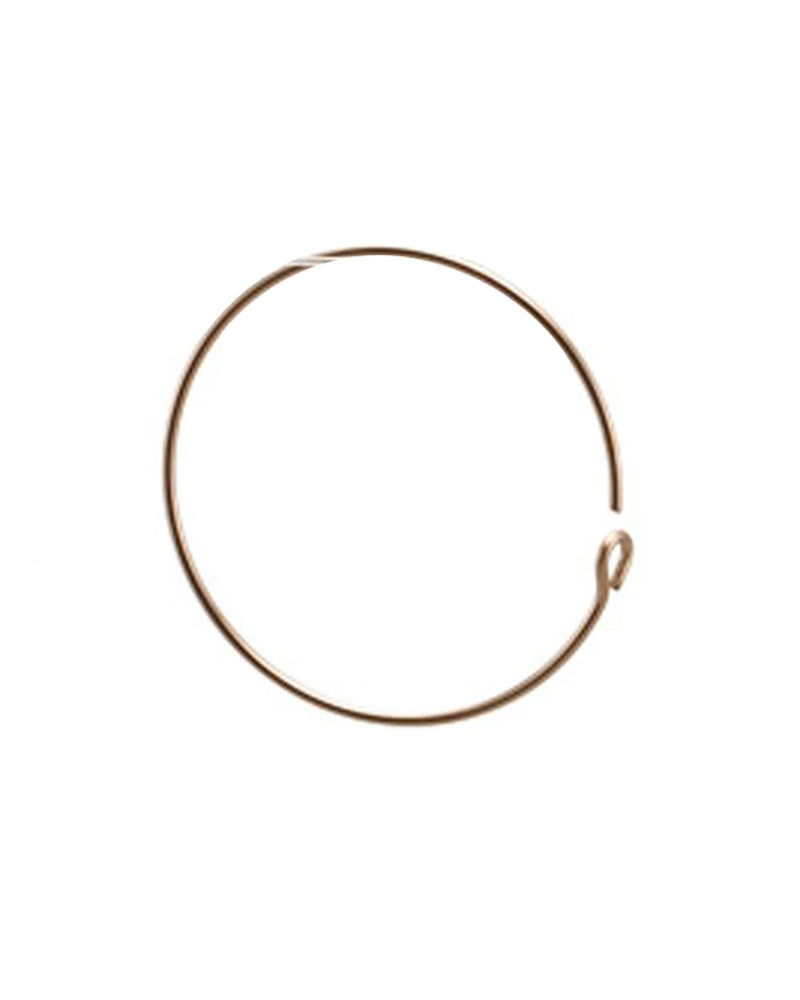 עגיל גולדפילד אדום גיפסי חוט 19 מ"מ