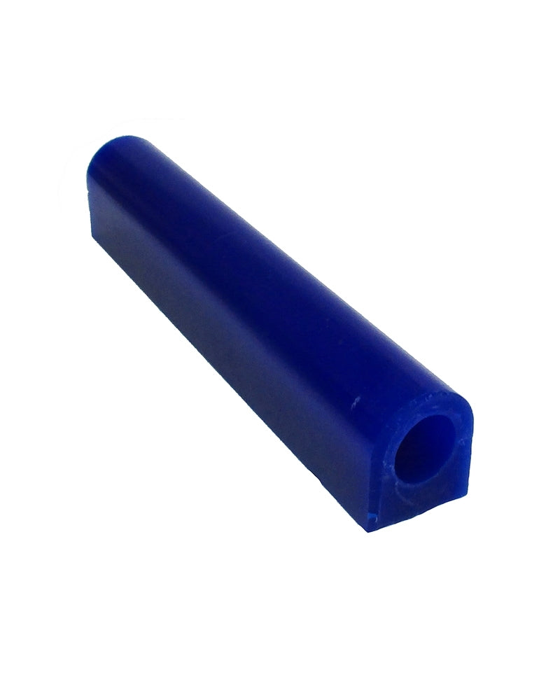 צינור שעווה כחול רך שטוח לטבעות עם חור 1 אינץ