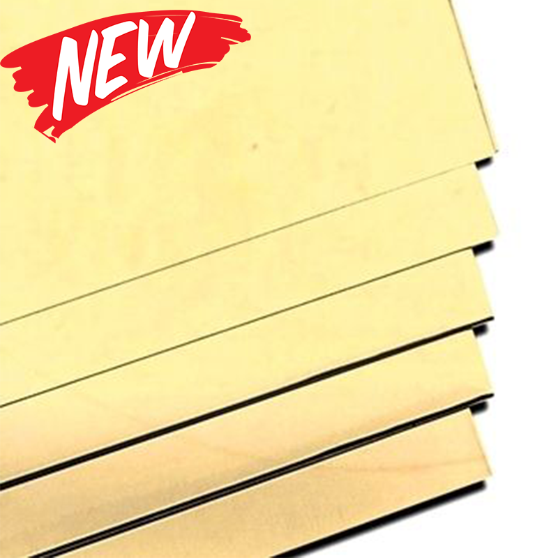 פח 9K צהוב חצי קשה 1 מ"מ