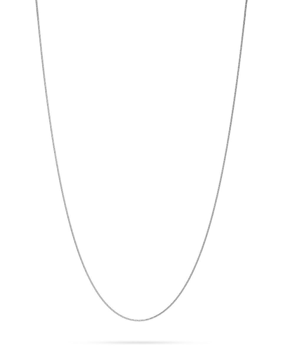 שרשרת כסף 925 השחלה 0.8 מ"מ