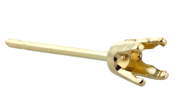 Earrings/Stud/4-Prongs-Pre-Notched Classic