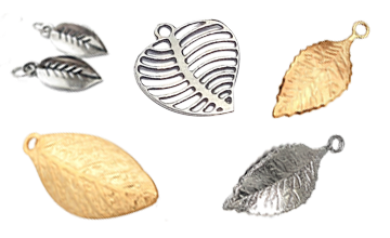 Jewelry Findings/Pendants/Leaves
