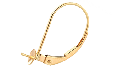 Earrings/Leverback/Pearl Leverback