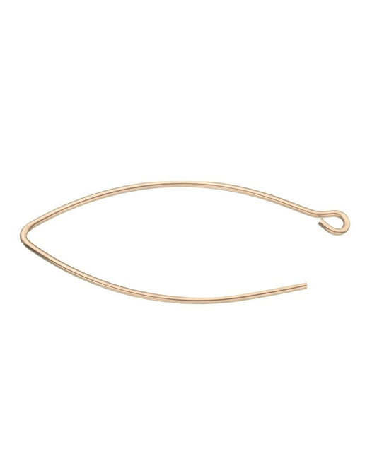 מתלה עגיל גולדפילד אדום צורת עין קטן