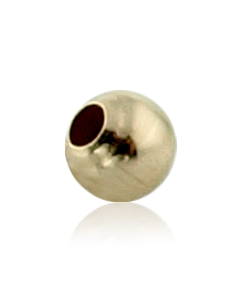 064BRP61300000 חרוז זהב צהוב 12mm 095-110מ"מ 14K
