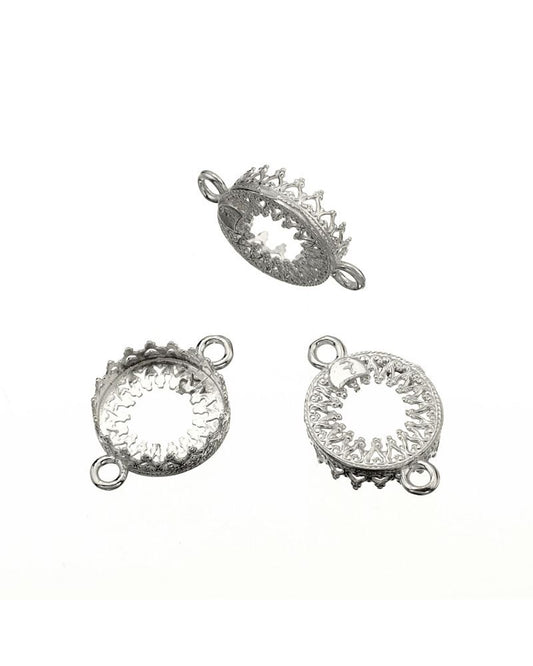 בית אבן כסף 12 מ"מ סרט 714H תחתית דוגמא +2 לולאות