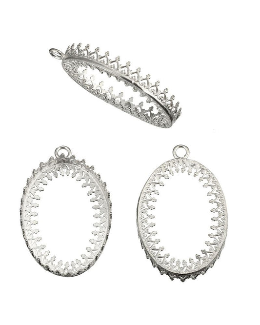 בית אבן כסף 925 22/30 סרט 3280 תחתית דוגמא +לולאה