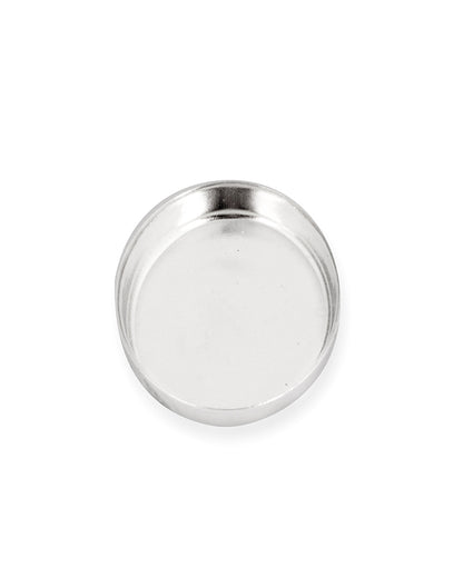 בית אבן אובלי 925 כסף 8X10 מ"מ