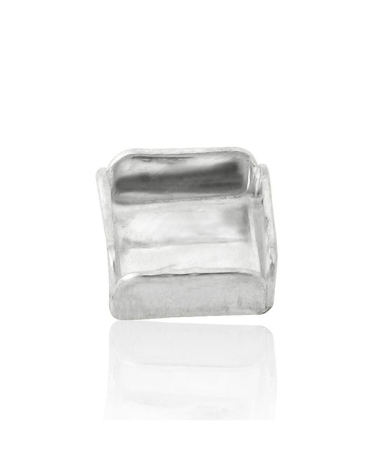 בית אבן 5/5 מ"מ כסף 925