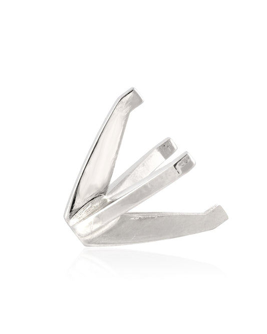 שאטון לטבעת זהב 14K לבן מרטיני 4 זרועות לאבן 3קראט 71396-0300-000