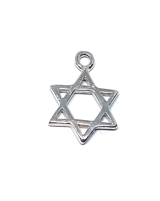 חלקי כסף  מגן דוד 925 