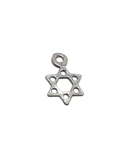 חלקי כסף 925 מגן דוד  קטן
