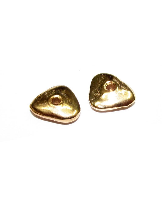 סוגר ציפוי זהב 14K בבילוניה משולש