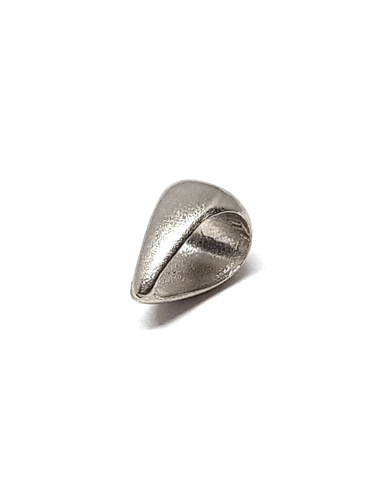 מחזיק תליון רחב יציקה 6.1 ממ 14K לבן