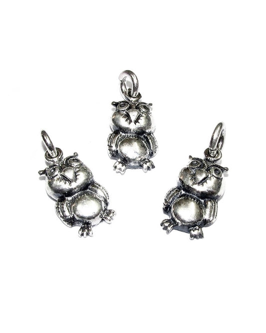 תליון כסף 925 ינשוף