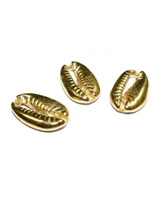 תליון קונכיה ציפוי זהב 14K 