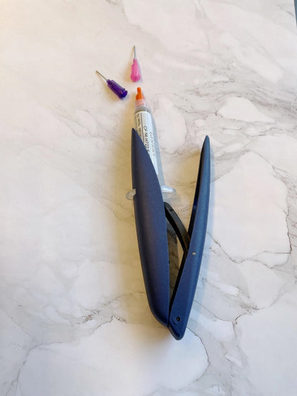 ידית לחיצה למזרק הלחמה + משחת הלחמה רך עד בינוני