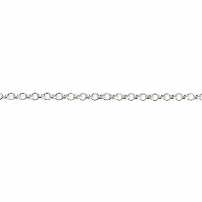 שרשרת כסף 925 רולו יהלום 1.75 מ"מ