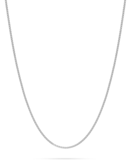 שרשרת כסף 925 פופקורן 1.6 מ"מ