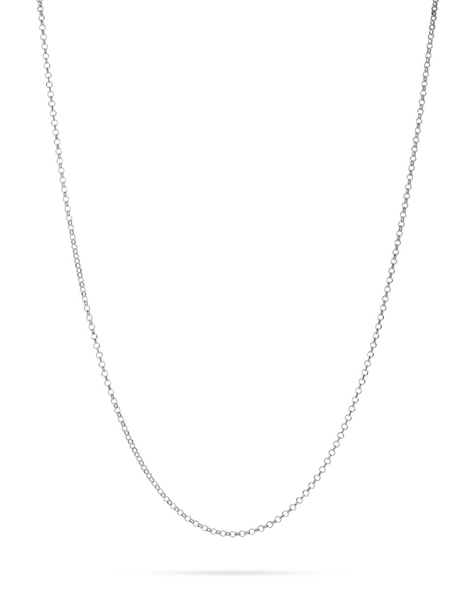 שרשרת כסף 925 כבל 1.6X1.1 מ"מ