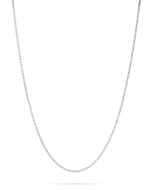 שרשרת כסף 925 כבל 1.6X1.1 מ"מ